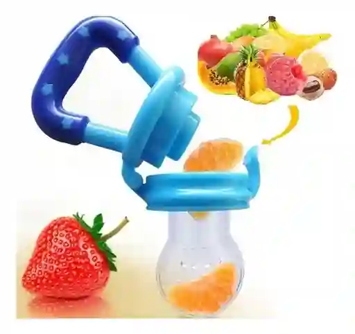 Chupo Para Alimentar Bebe Frutas En Silicona