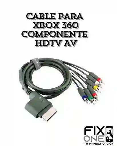 Cable Para Xbox 360 Componente Hdtv Av