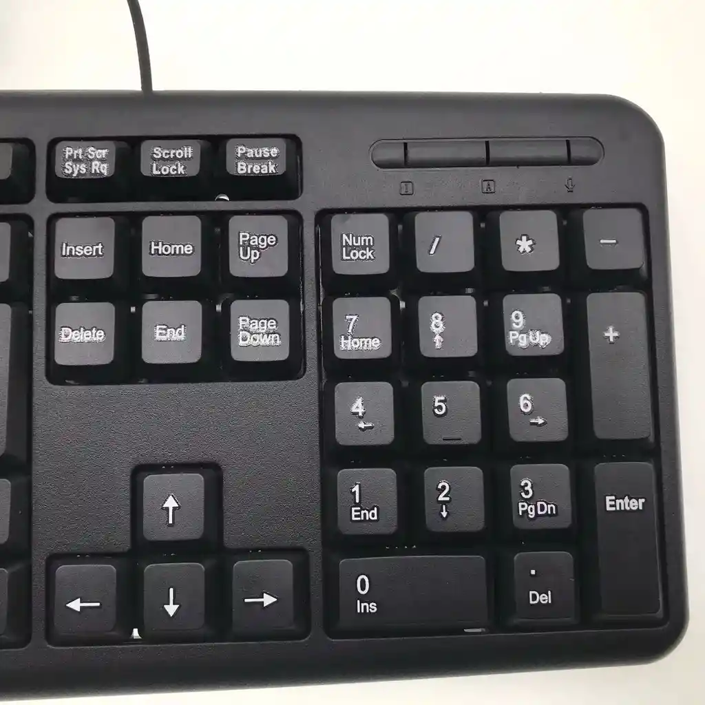 Teclado De Cable Economico Kb502