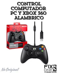 Control Computador Pc Y Xbox 360 Alambrico