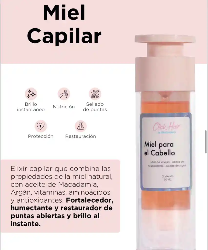 Miel Para El Cabello Click