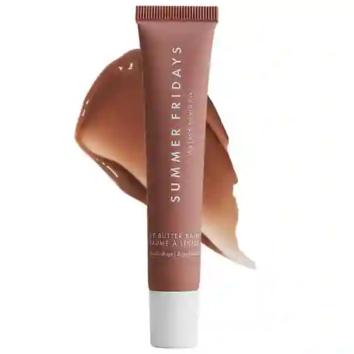Lip Balm Summer Fridays Lip Butter Balm For Hydration & Shine - Tono Vanilla Beige