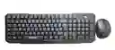 Combo Teclado Y Mouse Inalámbrico Negro Ws-610