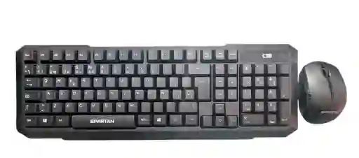 Combo Teclado Y Mouse Inalámbrico Negro Ws-610