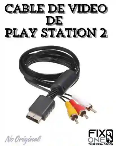 Cable De Video De Play Station 2 (ps2)