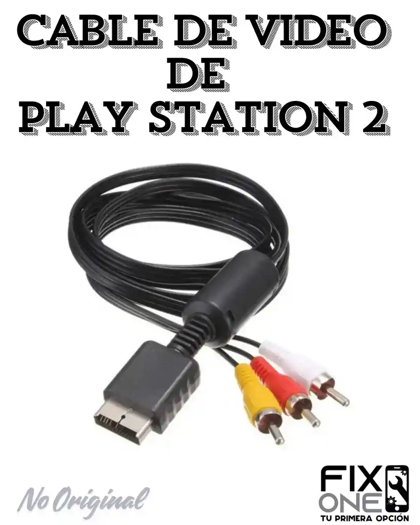Cable De Video De Play Station 2 (ps2)