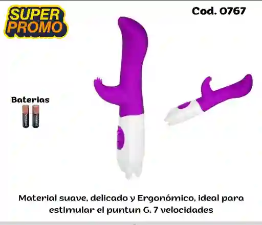 Vibrador Crazy Rabbit