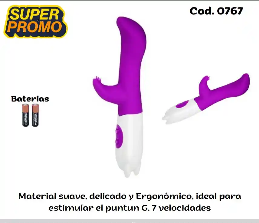 Vibrador Crazy Rabbit