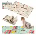 Tapete Para Bebe Plegable Gateo 200x180 Cm Doble Faz