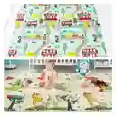 Tapete Para Bebe Plegable Gateo 200x180 Cm Doble Faz