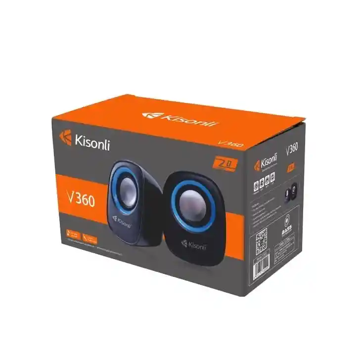 Parlante Para Pc Kisonli V360 Colores Varios