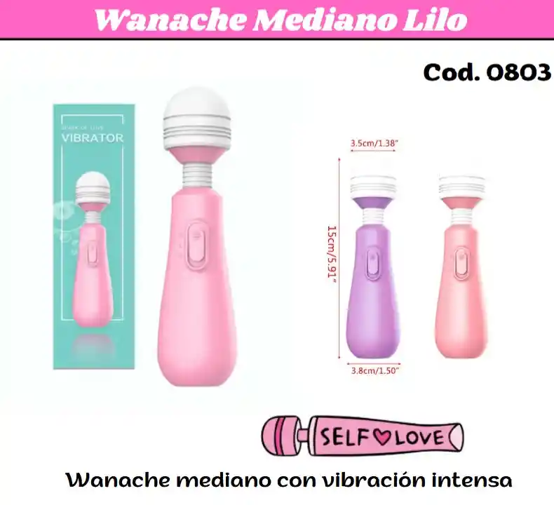 Mini Vibrador Movible Wand Self Love