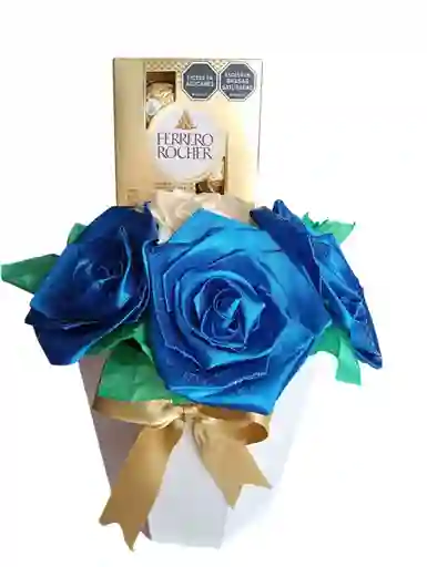 Detalle Rosa Azul
