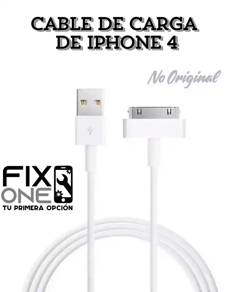 Cable De Carga De Iphone 4