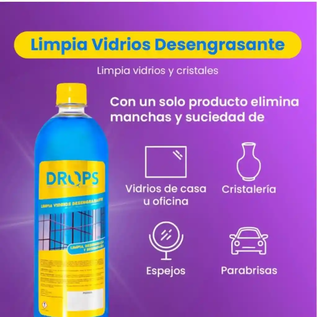 Limpiavidrios Drops
