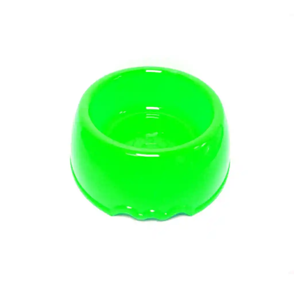 Comedero Redondo Gigante D. 26cm A. 8 Cm Verde