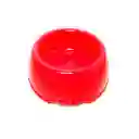 Comedero Redondo Gigante D. 26cm A. 8 Cm Rojo