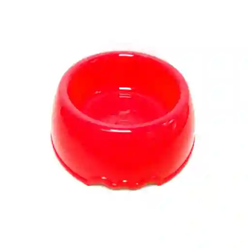 Comedero Redondo Gigante D. 26cm A. 8 Cm Rojo