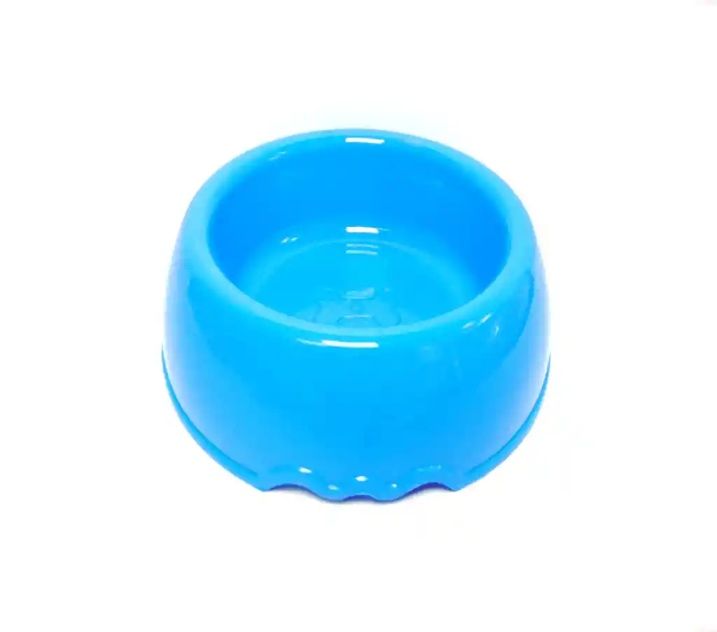 Comedero Redondo Gigante D. 26cm A. 8 Cm Celeste