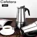 Cafetera Prensa Italiana Café Espresso Acero Quirurgico 6tz
