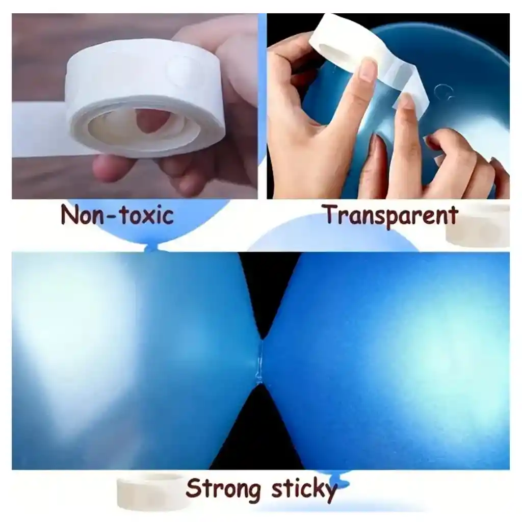 Cinta Adhesiva Doble Cara Circular - 600 Circulos De 1.2 Cms