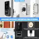 Cerradura Inteligente Electronica Lector Huellas Tuya Smart