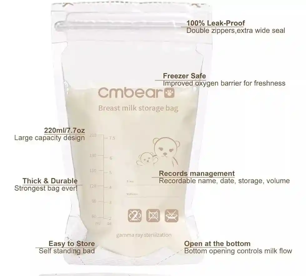 Bolsas Para Almacenamiento De Leche Materna X30 Und