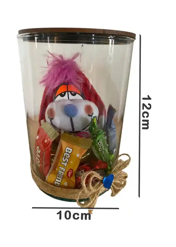 Regalo Detalle Perro De Peluche Con Corazón Y Chocolates Para Cualquier Ocasión