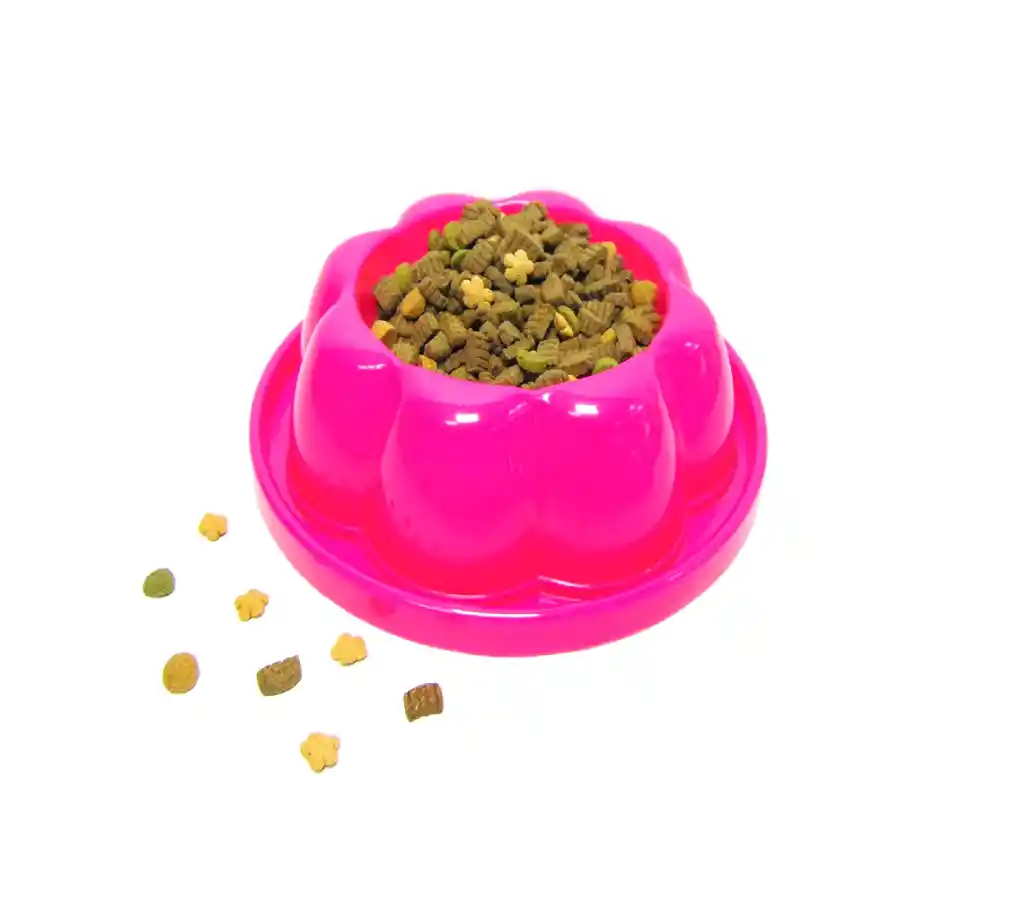 Comedero Anti Hormigas D. 26cm A. 6,5cm Fucsia
