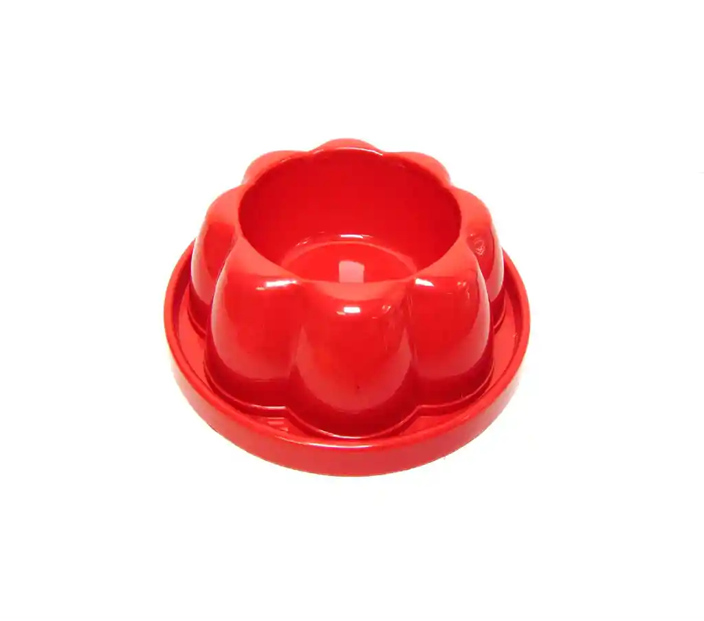 Comedero Anti Hormigas D. 26cm A. 6,5cm Rojo