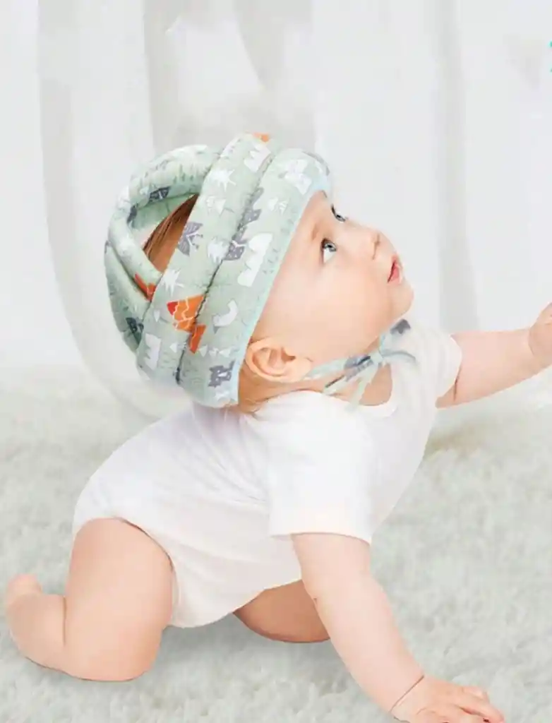 Casco Protector Para Bebes Antigolpes Ajustable