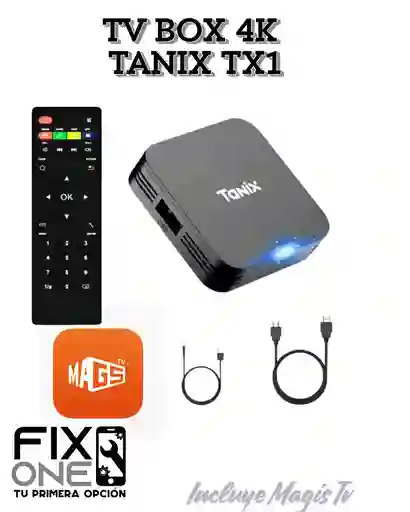 Tv Box 4k Tanix Tx1