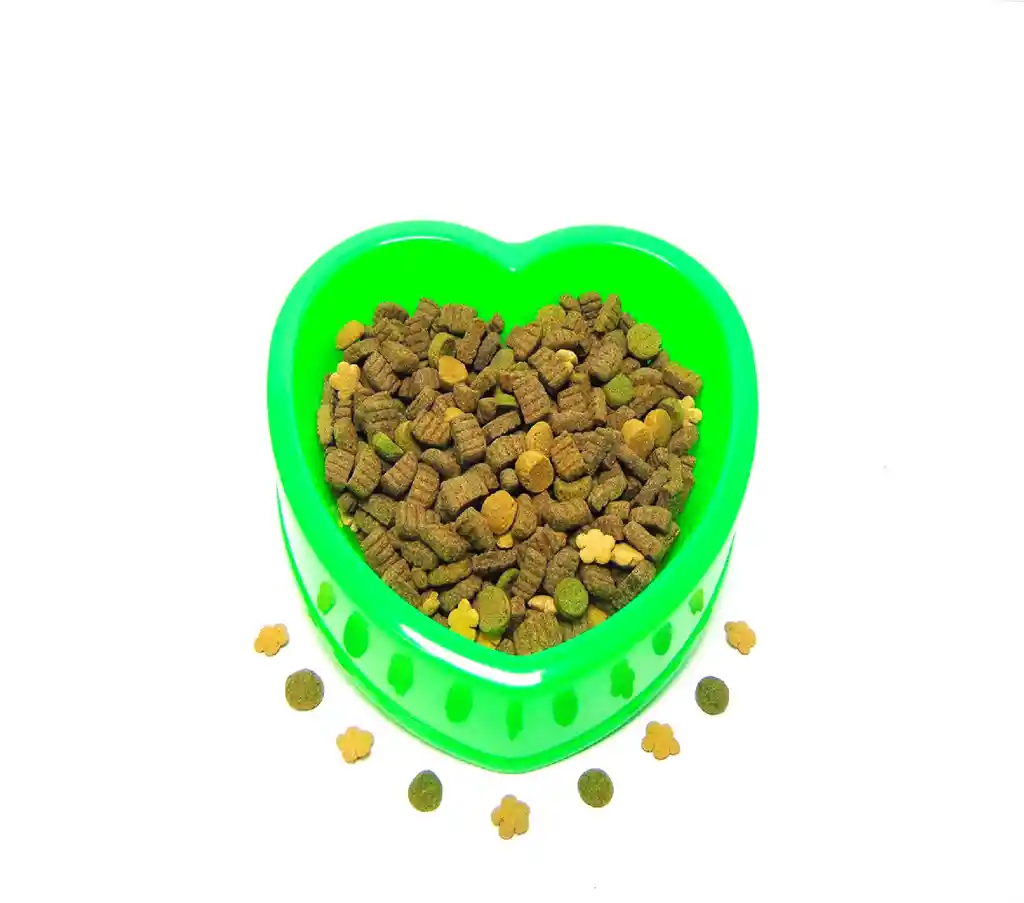 Comedero Corazón Verde