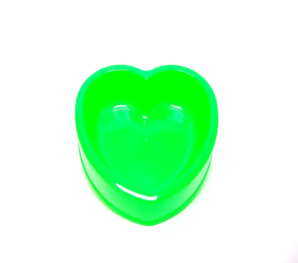 Comedero Corazón Verde