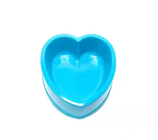Comedero Corazón Celeste