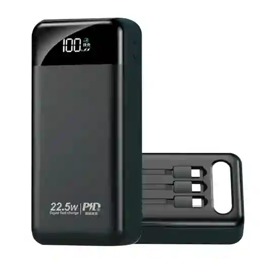 Power Bank Batería Portátil 22.5w Pd Carga Rápida 20000mah