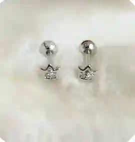 Topos Corona Con Broche De Seguridad