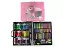 Set De Arte Para Niña 150 Piezas Unicornio Rosa
