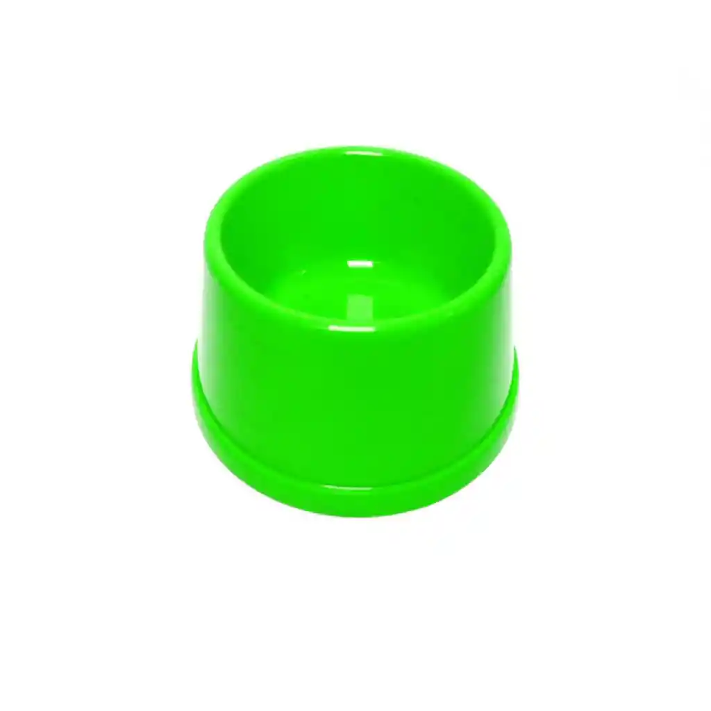 Comedero Orejas Largas Plastico D. 18cm A. 7.5 Verde