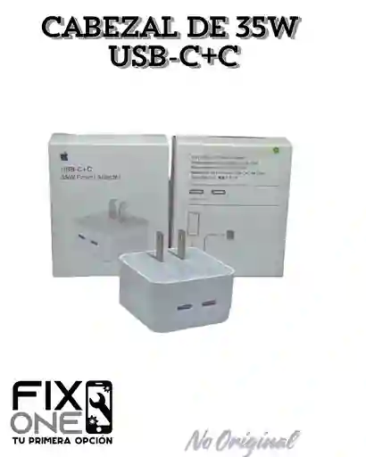 Cabezal De 35w Usb-c+c