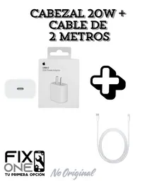 Cabezal De 20w + Cable De 2 Metros