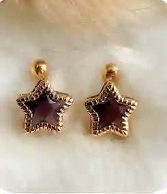 Topos Estrella Con Broche De Seguridad