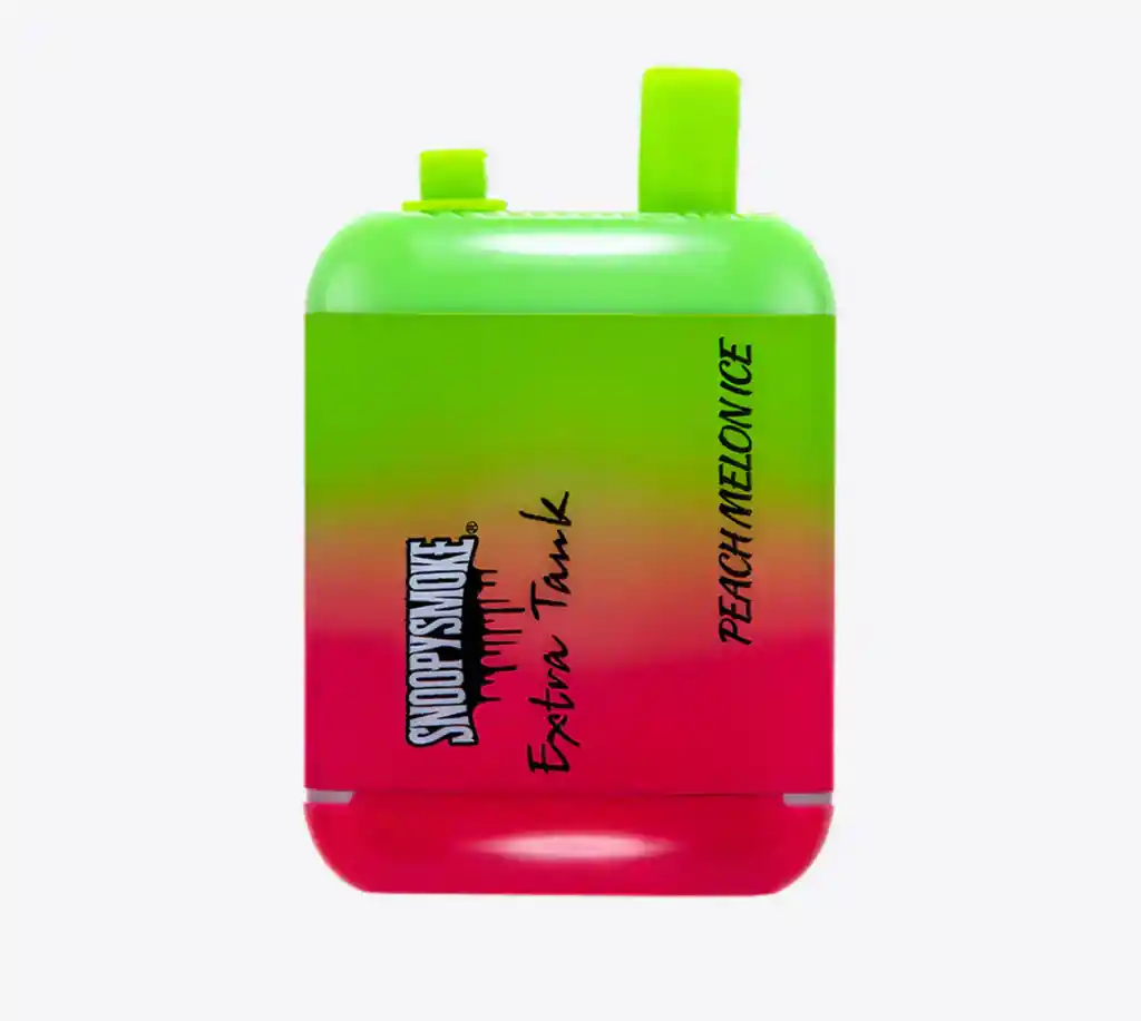 Vaporizador Desechable Snoopysmoke 15.000puff Durazno Con Melón Mentolado