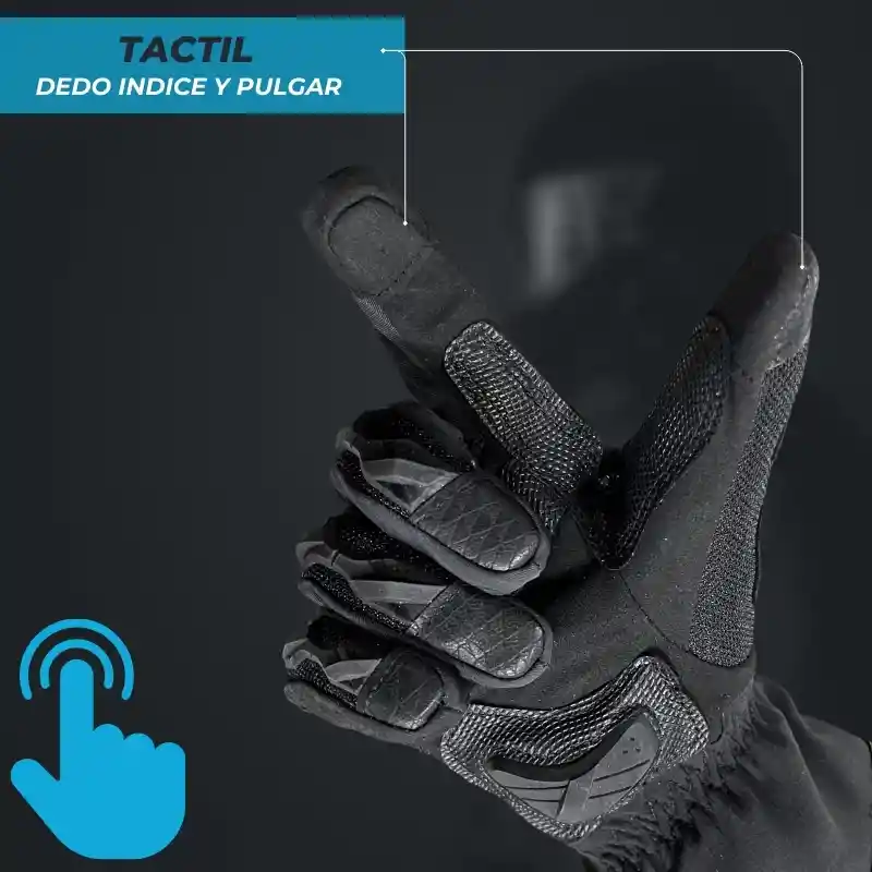 Guantes Impermeables 100% Moto Lluvia Termicos Mad Motor Disponible Talla L, M, Xl Y Xxl