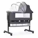 Cuna Colecho Gris Oscuro Bebe Mosquitero Mecedora Organizador Colchoneta