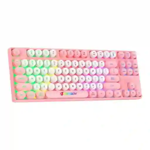 Teclado Estilo Gamer Alambrico Retroiluminación Dk-600a
