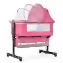 Cuna Colecho Rosa Bebe Mosquitero Mecedora Organizador Colchoneta