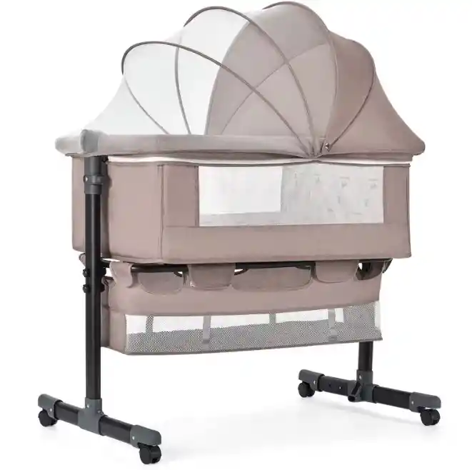 Cuna Colecho Bebe Mosquitero Mecedora Organizador Colchoneta