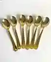 Set Cubiertos Dorados X18 Unds, Cubiertos De Lujo