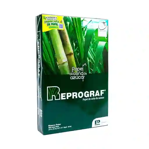 Resma De Papel Bond Tamaño Oficio Marca Reprograf 500 Hojas